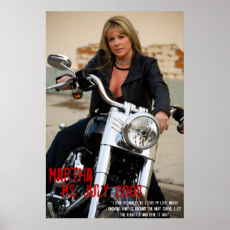 Martha, Ms. Juli 2008 Poster