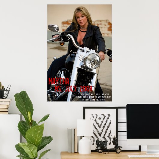 Martha, Ms. Juli 2008 Poster (Thuiskantoor)