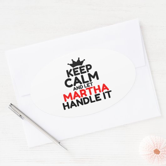 MARTHA OVALE STICKER (Envelop)