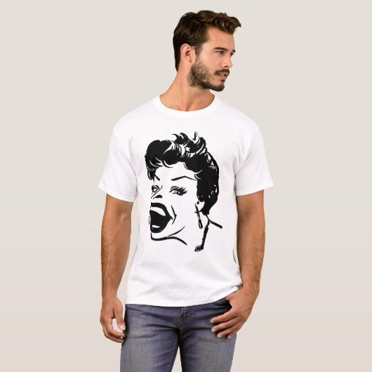 Martha Raye 1955 Las Vegas T-shirt (Voorkant volledig)