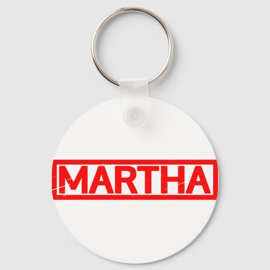 Martha Stamp Sleutelhanger (Voorkant)