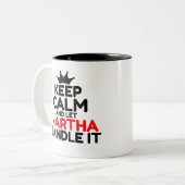 MARTHA TWEEKLEURIGE KOFFIEMOK (Voorkant links)