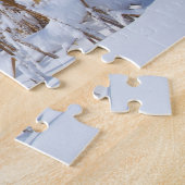 Marthaler Park Bevroren Pond en Bomen Legpuzzel (Zijkant)