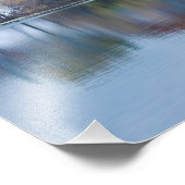 Marthaler Park Snowy Autumn Morning Foto Afdruk (Hoek)