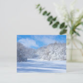 Marthaler Park Snowy Hills Briefkaart (Staand voorkant)