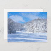 Marthaler Park Snowy Hills Briefkaart (Voorkant / Achterkant)