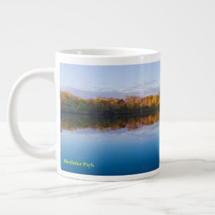 marthaler park sunrise en reflecties grote koffiekop