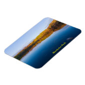 marthaler park sunrise en reflecties magneet (Linkerzijde)
