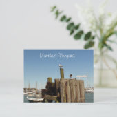 Martha's Vineyard-ansichtkaart Briefkaart (Staand voorkant)