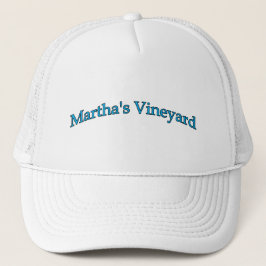 Martha's Vineyard Arch Text Trucker Pet