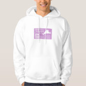 Marthas Vineyard Beach Permit 2024 Hoodie (Voorkant)