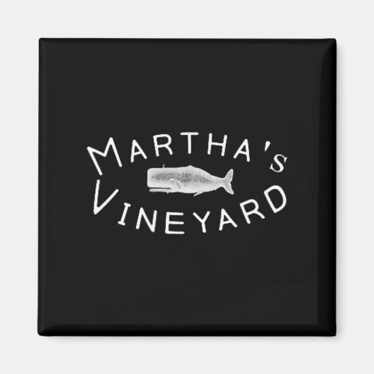 Martha's Vineyard Boating Coordinates Magneet (Voorkant)