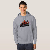 Martha's Vineyard Bridge Jump Original Design Hood Hoodie (Voorkant volledig)