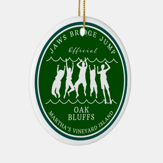 Martha's Vineyard Bridge Jump Ornament (Rechts)