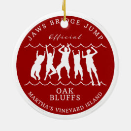 Martha's Vineyard Bridge Jump Ornament