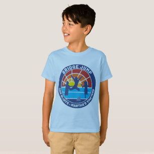 Martha's Vineyard Bridge Jump (voor kinderen) T-shirt