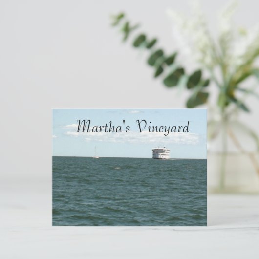Martha's Vineyard Briefkaart (Staand voorkant)