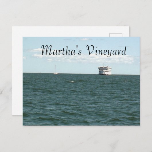 Martha's Vineyard Briefkaart (Voorkant / Achterkant)