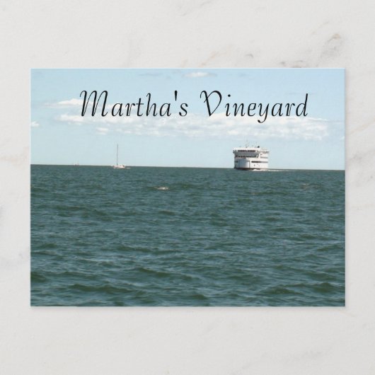 Martha's Vineyard Briefkaart (Voorkant)