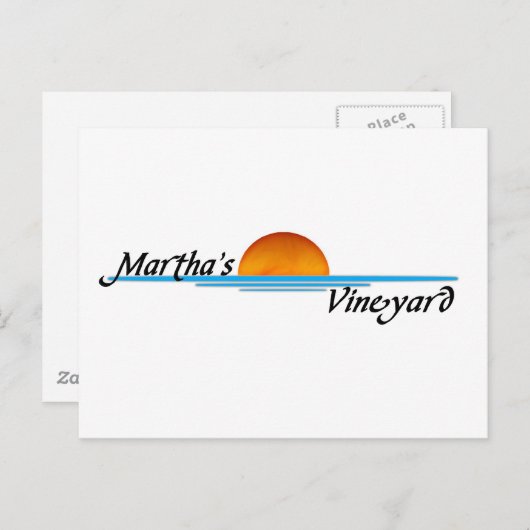 Marthas Vineyard Briefkaart (Voorkant / Achterkant)