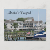 Martha's Vineyard Cape Cod, Edgartown MA Post Card Briefkaart (Voorkant)