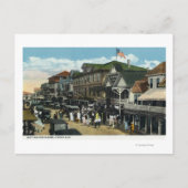 Martha's Vineyard, Circuit Avenue Scene Briefkaart (Voorkant)