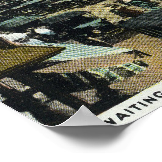 Martha's Vineyard, Circuit Avenue Scene Poster (Hoek)