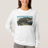 Martha's Vineyard, Circuit Avenue Scene T-shirt (Voorkant)