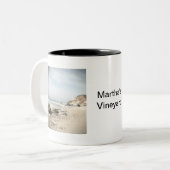 Martha's Vineyard Collectie Tweekleurige Koffiemok (Voorkant links)