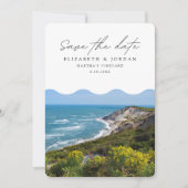 Martha's Vineyard Foto Save the Date Trouwdag Kaart (Voorkant)