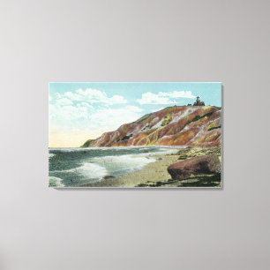 Martha's Vineyard, Gay Head Cliffs Uitzicht Canvas Afdruk