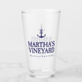 Martha's Vineyard Glas (Achterkant)