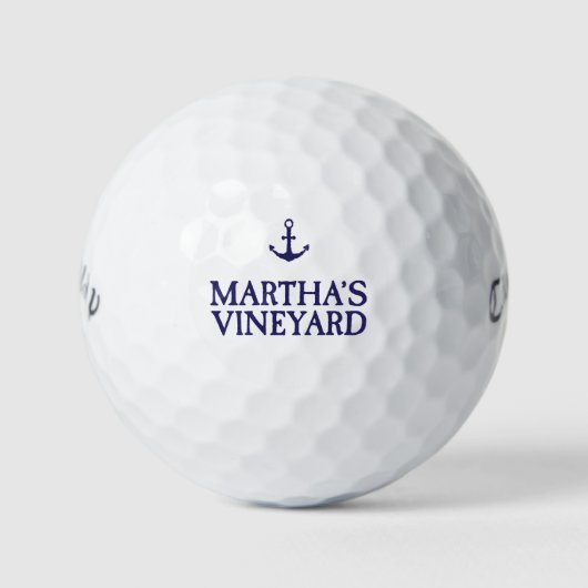 Martha's Vineyard Golf Balls Golfballen (Voorkant)