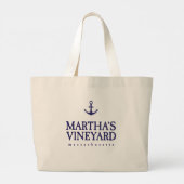 Martha's Vineyard Grote Tote Bag (Achterkant)