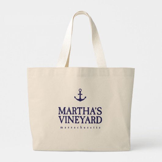 Martha's Vineyard Grote Tote Bag (Achterkant)