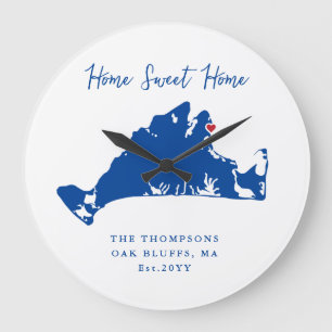 Martha's Vineyard Housewarming Gift Oak Bluffs Grote Klok