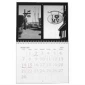 Martha's Vineyard Island B&W Photo Calendar Kalender (Feb 2027)