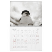 Martha's Vineyard Island B&W Photo Calendar Kalender (Mar 2027)