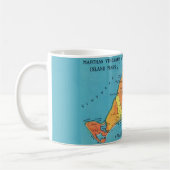 Martha's Vineyard Island Kaart Mok (Links)