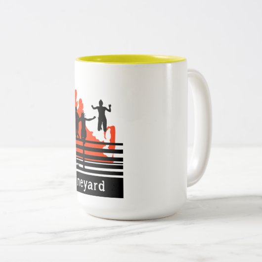 Martha's Vineyard Jaws Bridge Jump 15oz. Mok (Voorkant rechts)