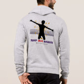 MARTHA'S VINEYARD Jaws Bridge Jump Rits Hoodie (Achterkant)