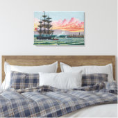 Martha's Vineyard Kleine Ingepakte Canvas Afdruk (Insitu (Slaapkamer))