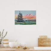 Martha's Vineyard Kleine Poster (Keuken)