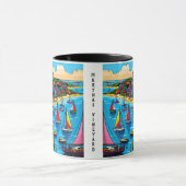 Martha's Vineyard | Kleurrijke Abstracte kunst Mok (Midden)