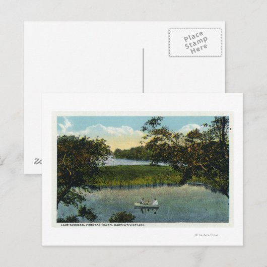 Martha's Vineyard, Lake Tashmoo Scene Briefkaart (Voorkant / Achterkant)