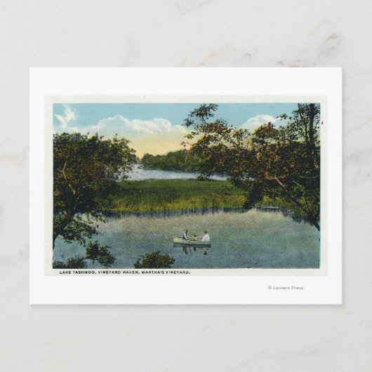 Martha's Vineyard, Lake Tashmoo Scene Briefkaart (Voorkant)