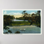 Martha's Vineyard, Lake Tashmoo Scene Poster (Voorkant)