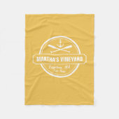 Martha's Vineyard MA douane-antikanker Fleece Deken (Voorkant)