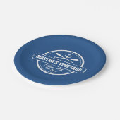 Martha's Vineyard MA douane-antikanker Papieren Bordje (Gekanteld)