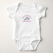 Martha's Vineyard "Map" Design. Romper (Voorkant)